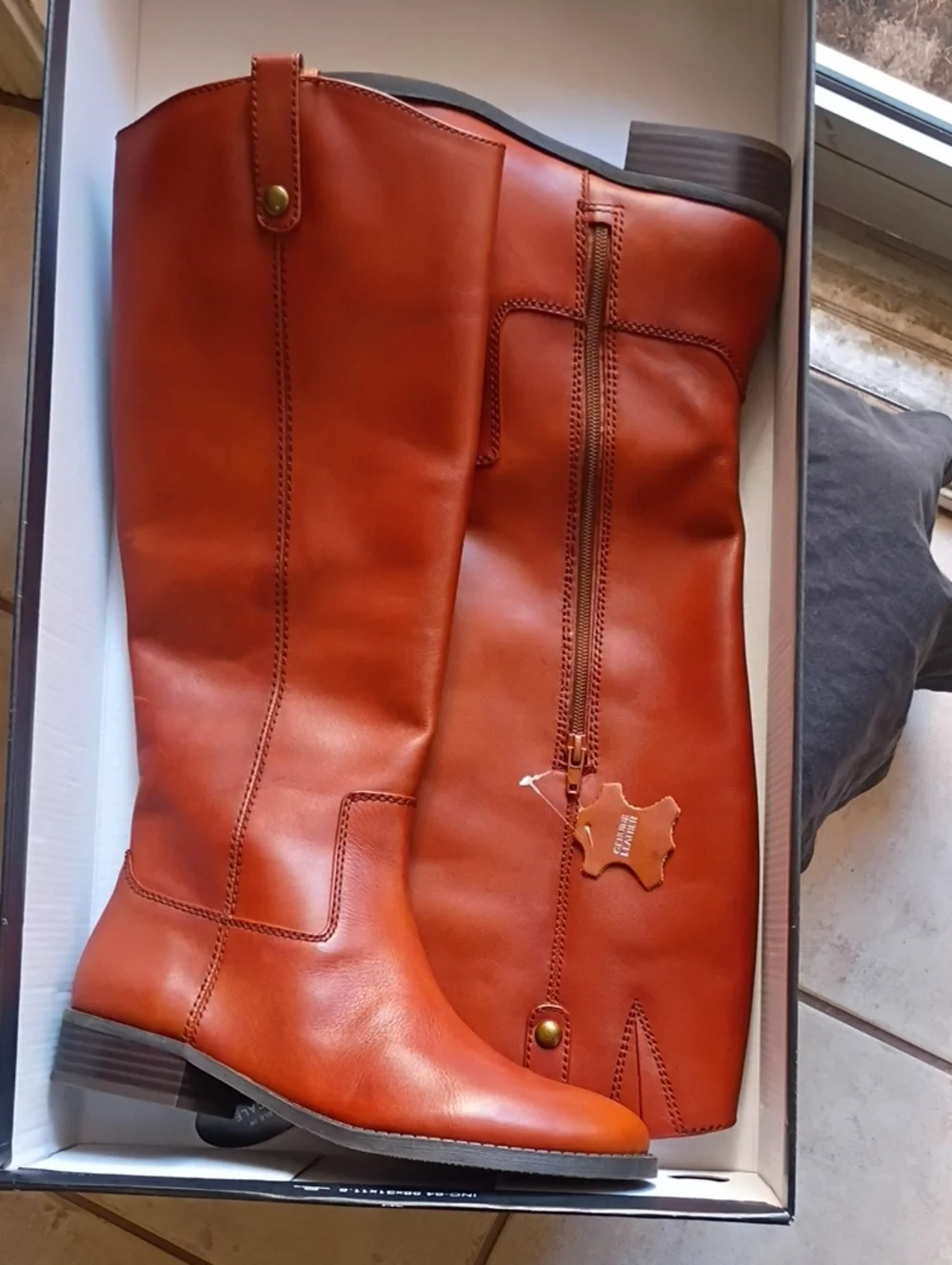 Women's Inc Zip Up Thigh High Boots.